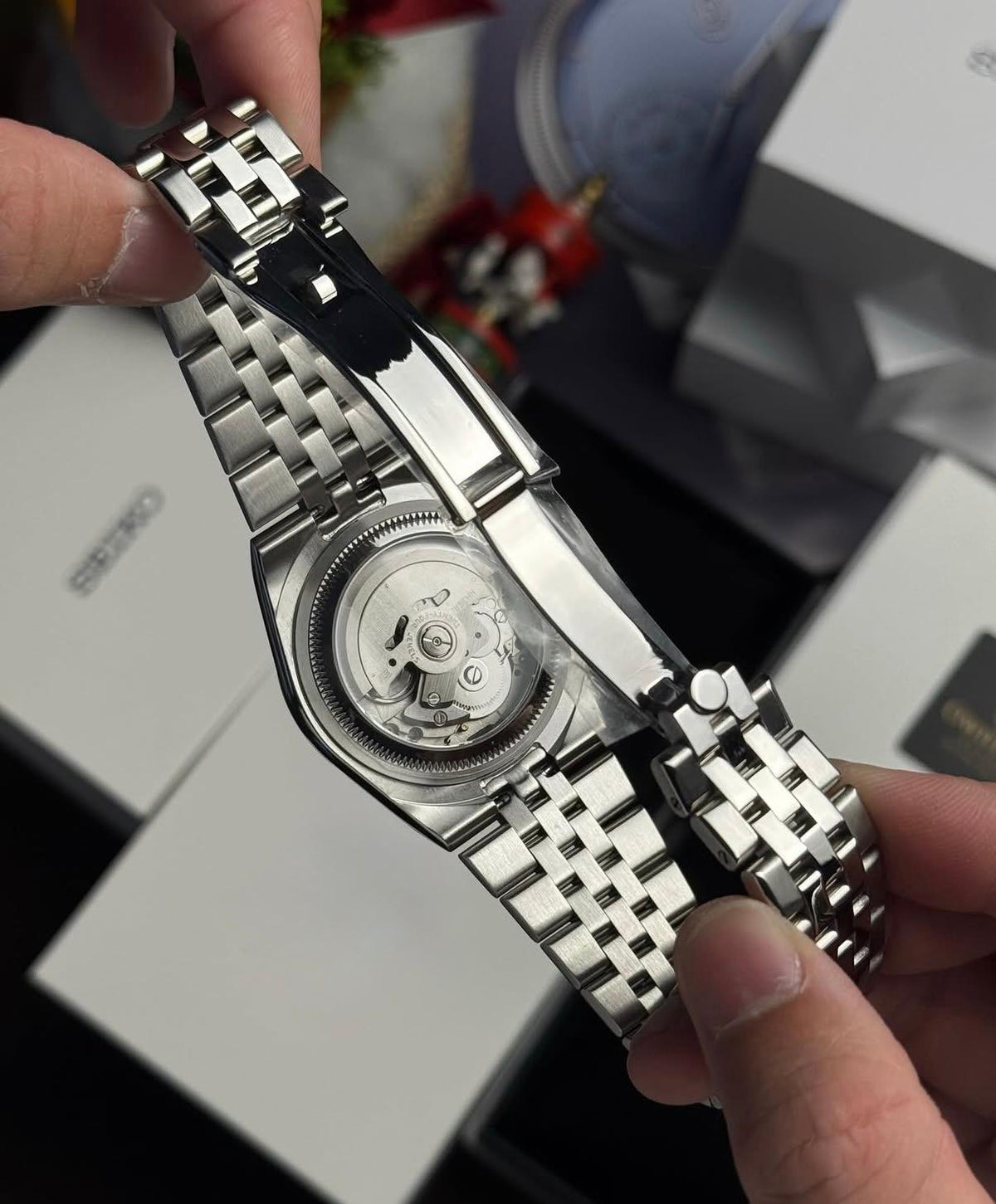 Seiko Mod Land-Dweller "White/Blue"